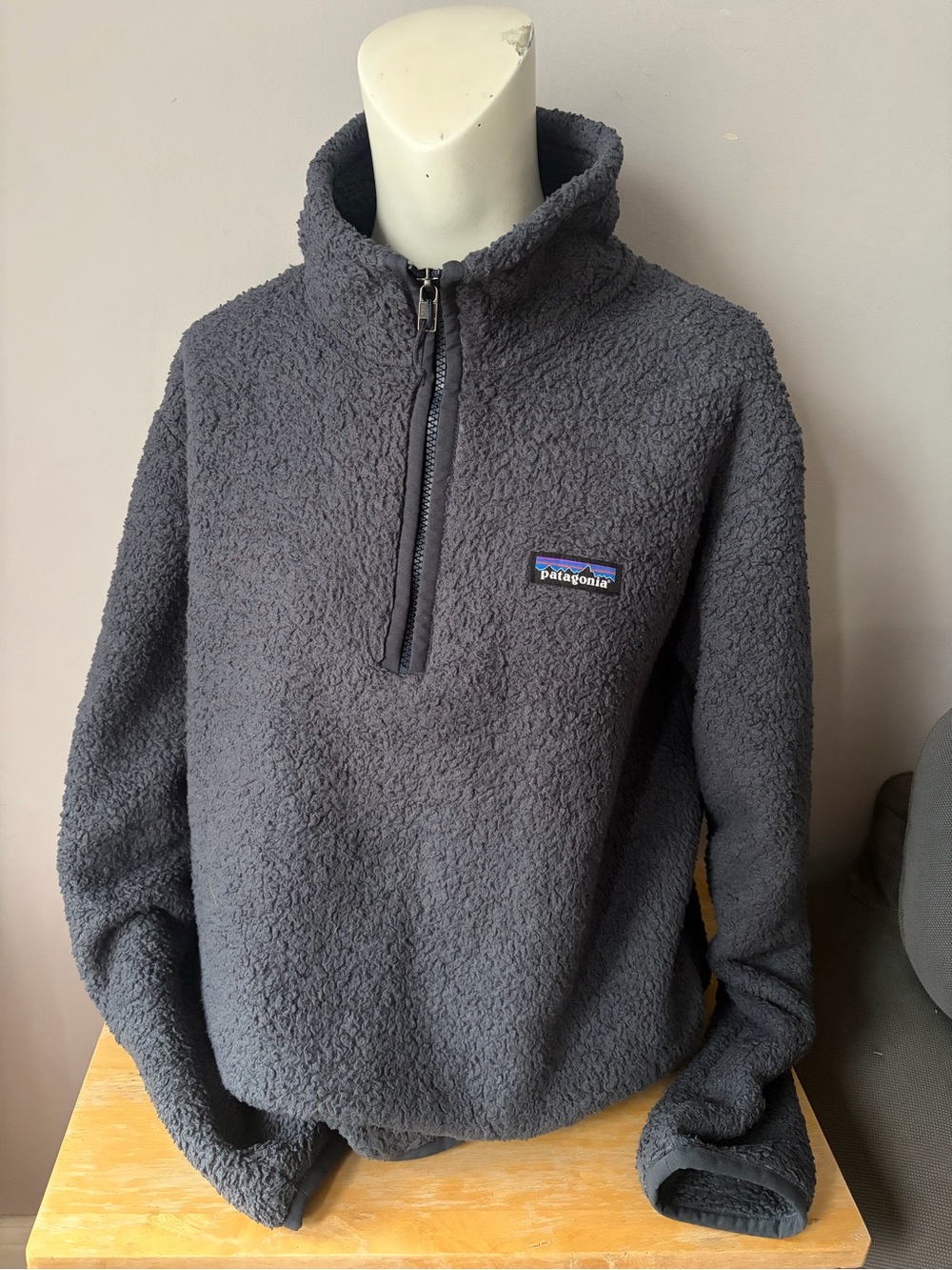 Patagonia Retro Pile Sherpa Quoter Zip Fleece Jacket